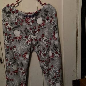 Polar bear sleep pants like new